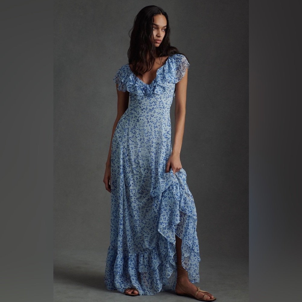BHLDN Blue Bridesmaid Dress